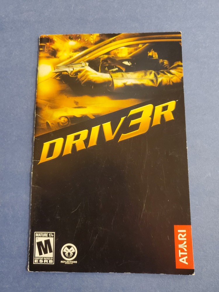 Ps2 Driv3r Booklet