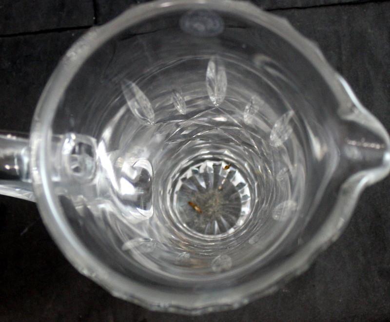 Galway Crystal Clifden 22 Ounce Pitcher Cut Including Base