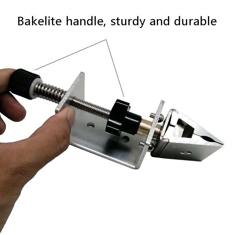 Metal Fixed Angle Knife Sharpener Flip Chuck Conversion Home Kitchen Tools