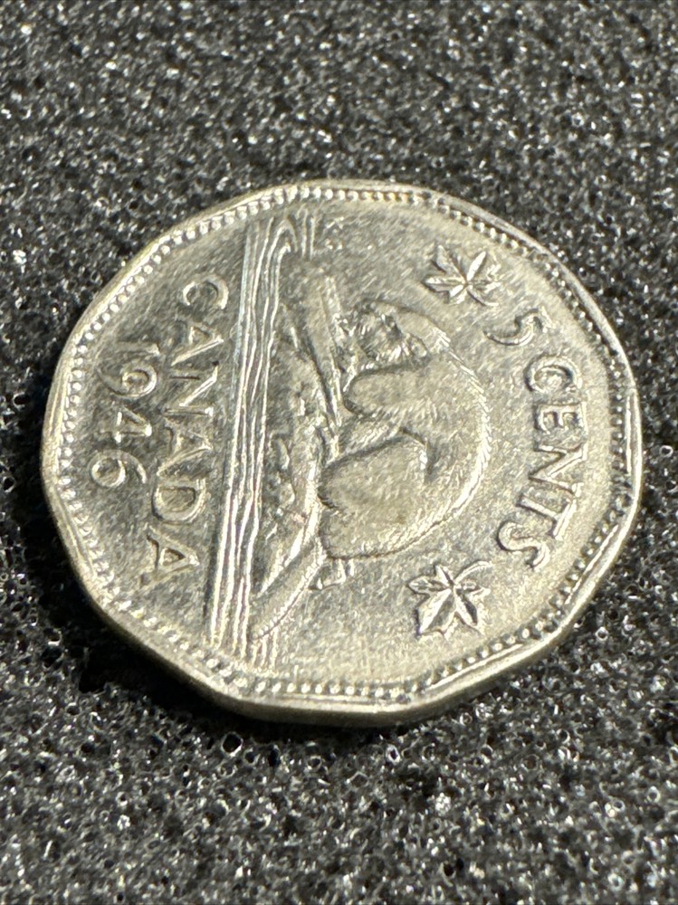Canada 5 Cent 1946 Canadian