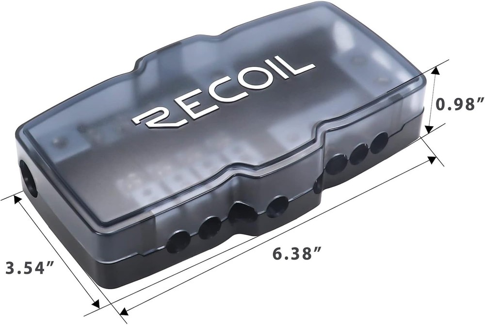 Versatile Fused Power Distribution Block for Both Positive & Negative Inputs