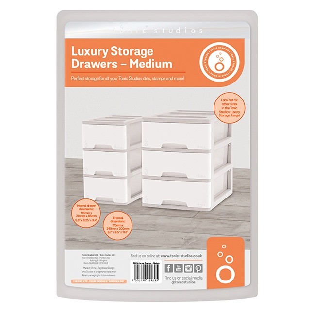 Tonic Luxury Storage Medium Drawers