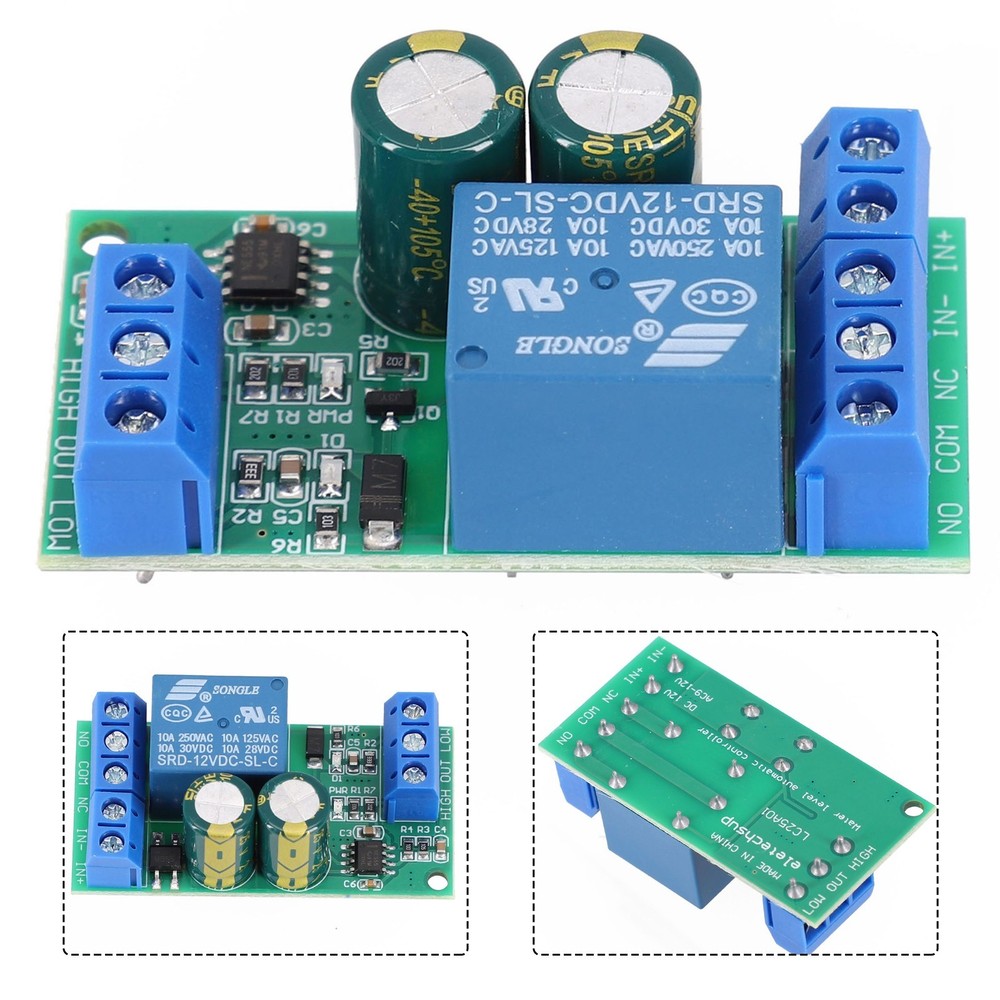 Replacement Water Level Controller Automatic Liquid Sensor Module Solenoid Valve
