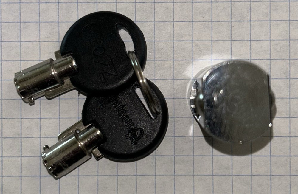 Chateau EZ Cylinder Lock C480-EZ-S - SHORT MILL