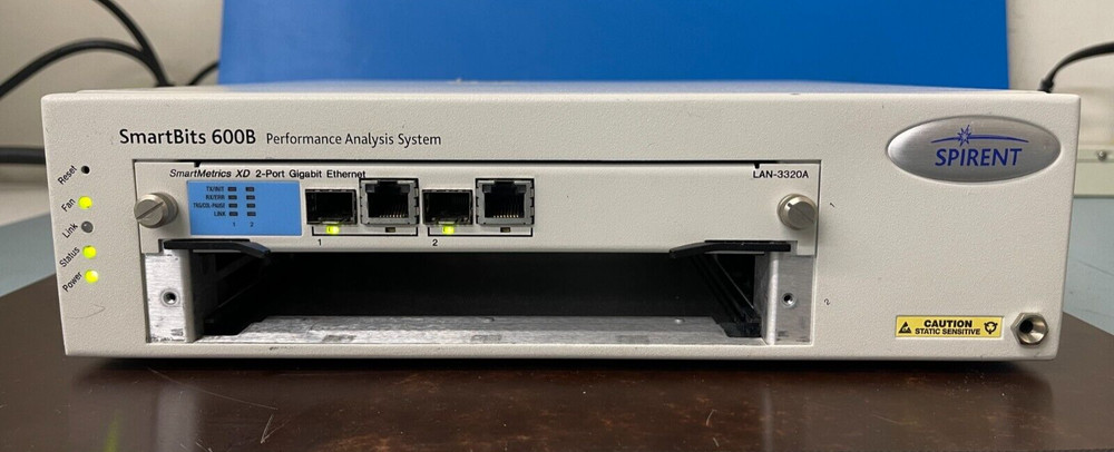 Spirent SMB-600B Performance Analysis System With LAN-3320A Module