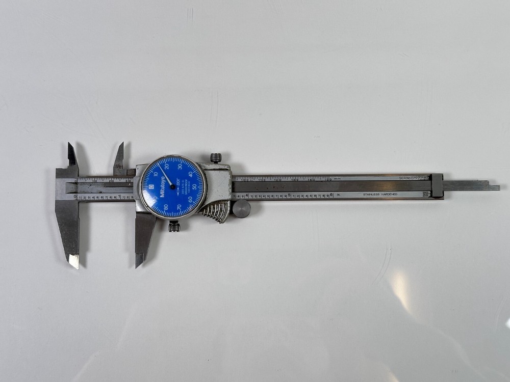 Mitutoyo 505-742-51 6" .001 Range/ Precision Dial Calipers
