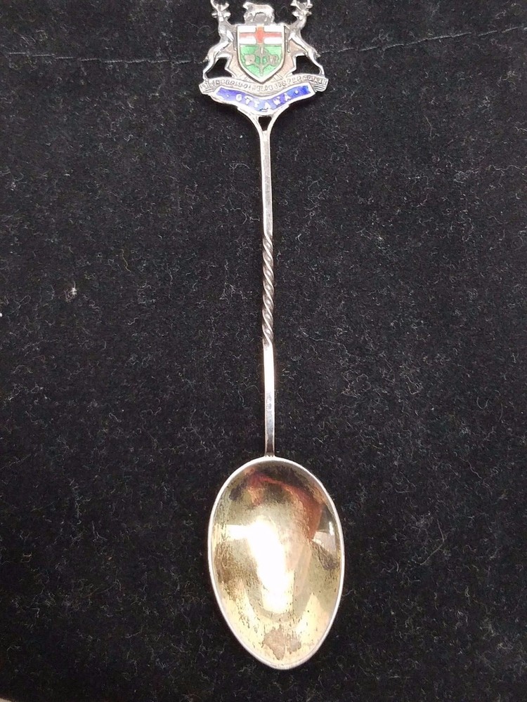 Ottawa Sterling Silver Collectors Miniature Salt Spoon