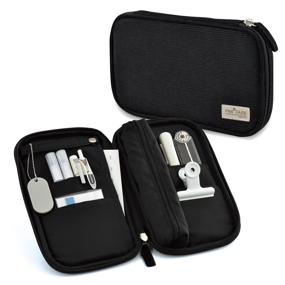 Pencil Case, Pouch, Pen Case, Bread Case, Black F-VBF300D