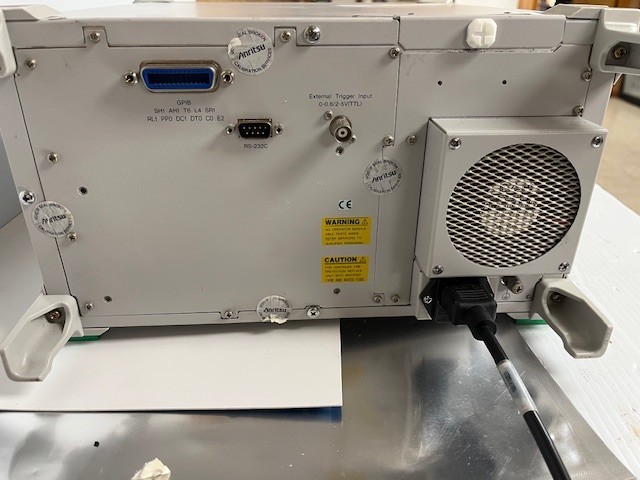 Anritsu MS9710B Optical Spectrum Analyzer, 0.6-1.75um