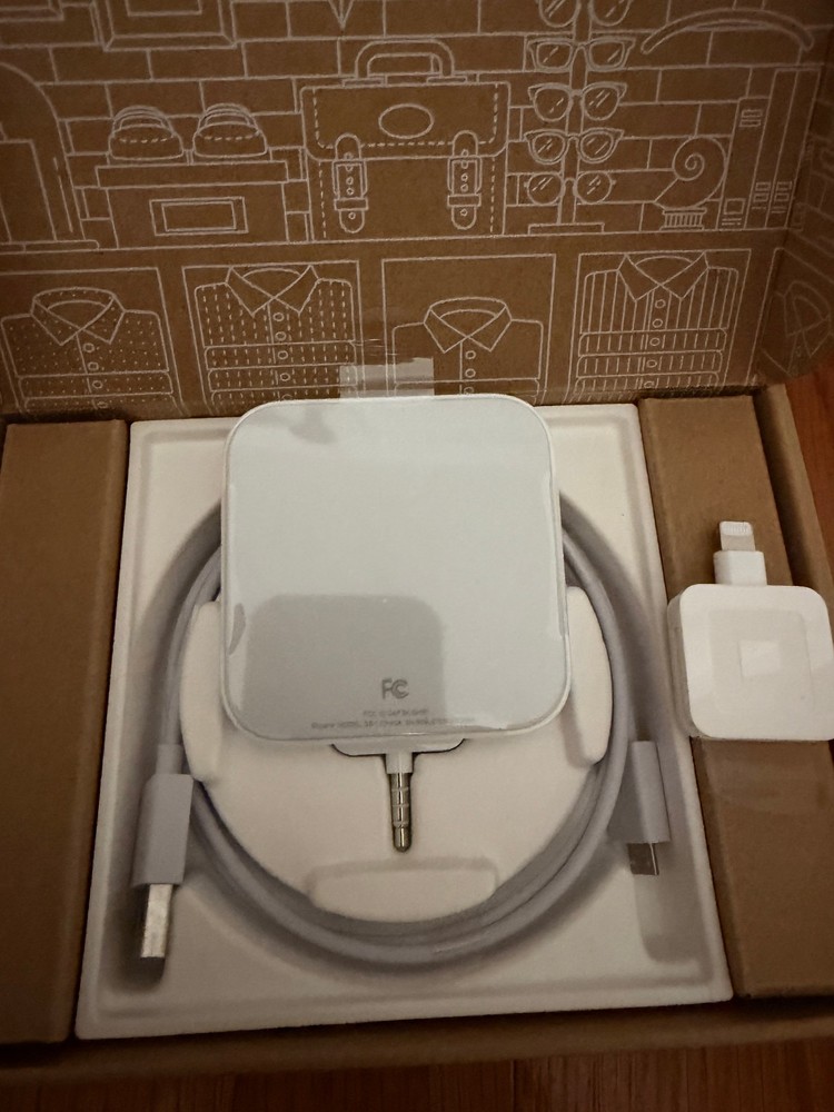 3 Square POS Reader for Magstripe Lightning Connector, 8mm connector & USB Micro