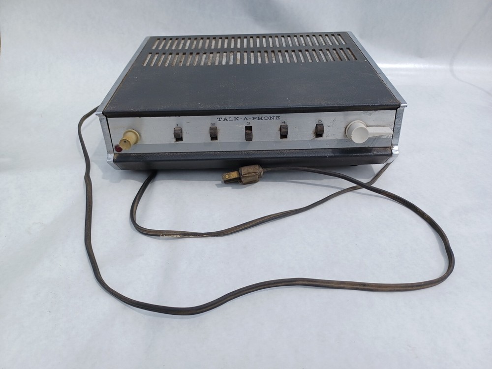 Vintage Talk-A-Phone K-ML-5 Intercom System