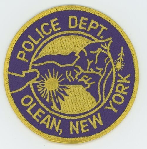 NEW YORK OLEAN POLICE NICE SHOULDER PATCH SHERIFF