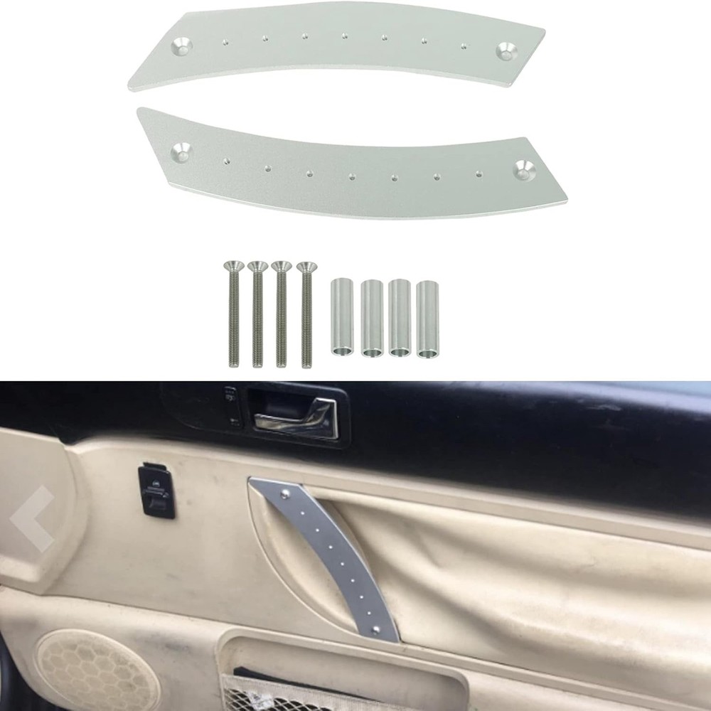 For VW Beetle Bug 1998-2010 Pair Interior Door Handle Panel Repair Pull Handles