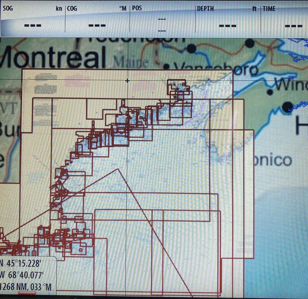 FUGAWI Aboard US & CANADA MSD/SD Chart Card -*Bench Tested*