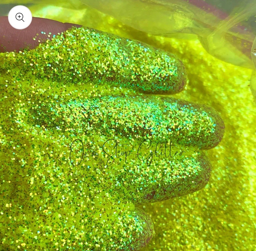 Fine Glitter Yellow “Toxic”