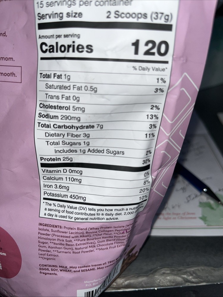 Oatmama Mama Power Protein Powder