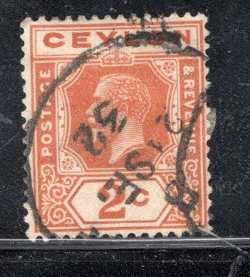 BRITISH CEYLON   STAMPS  USED  LOT 1260CE