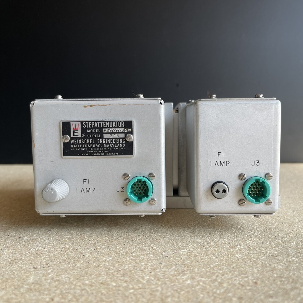 Weinschel Engineering STEPATTENUATOR Model AD97-99-62W Vintage Attenuator