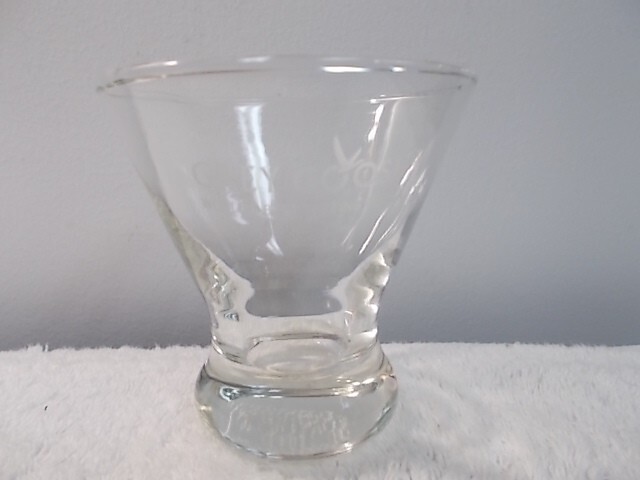 Grey Goose Vodka Stemless Martini Glass Barware