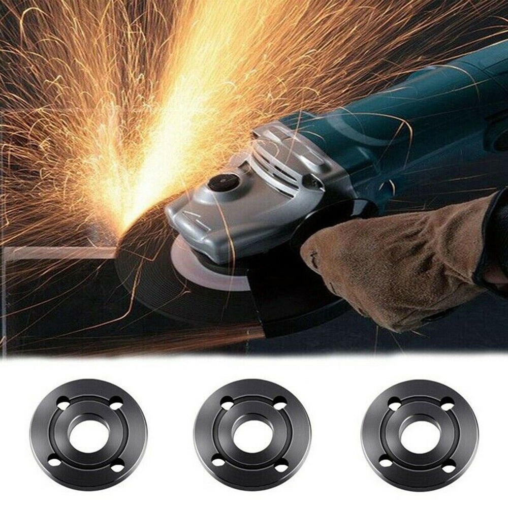 2-10PCS Black 5/8-11 Angle Grinder Flange Nut Inner Outer Lock Nut Set