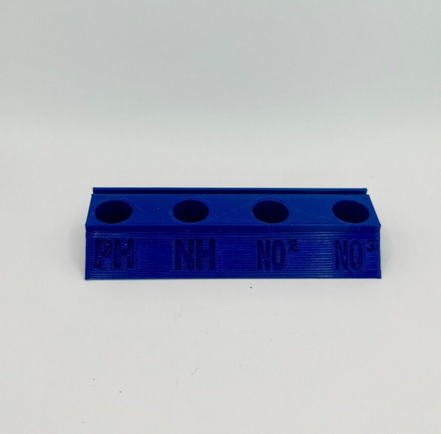 API Aquarium Water Test kit Tube and Reference Card Holder 3D Printed