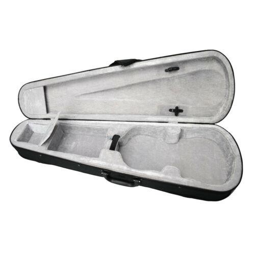 Professional 4/4 Full Size Violin Case Triangular Hard Shell Lightweight