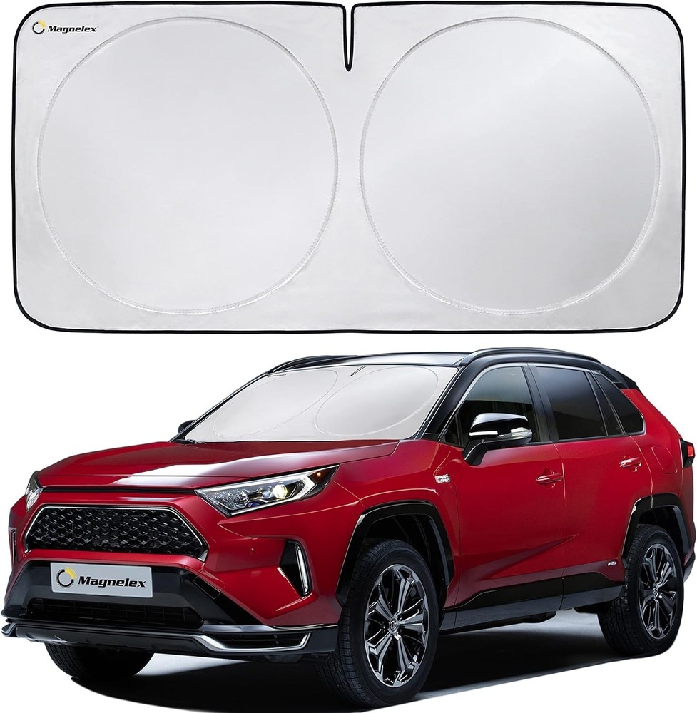 Medium Car Windshield Sunshade UV Heat Blocking Foldable Reflective Cover