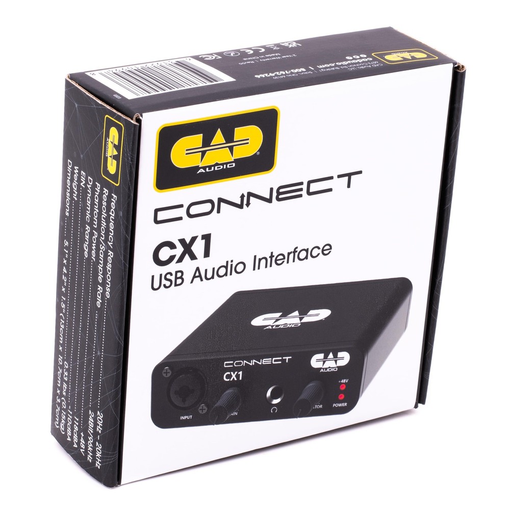 single Channel USB Audio Interface 24 Bit/96KHz