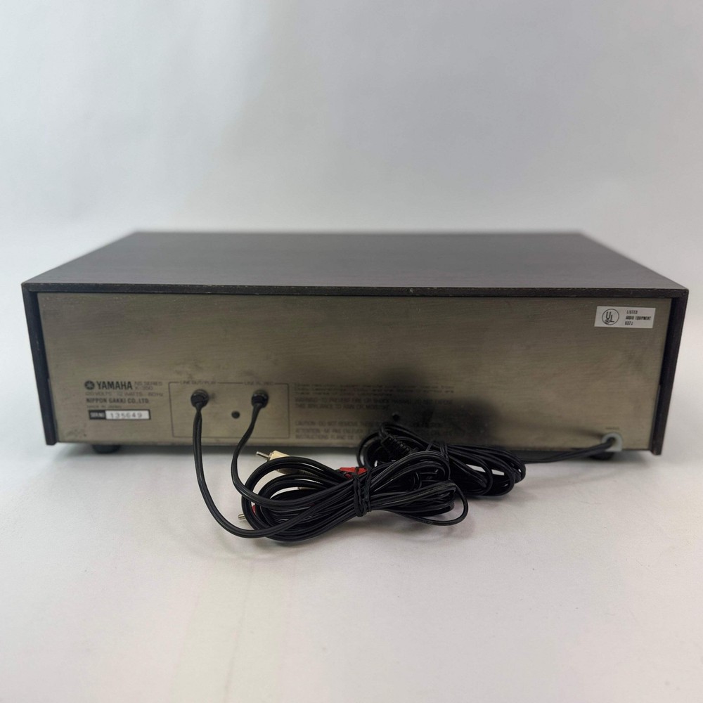 Broken Yamaha K-350 Stereo Cassette Deck No Power
