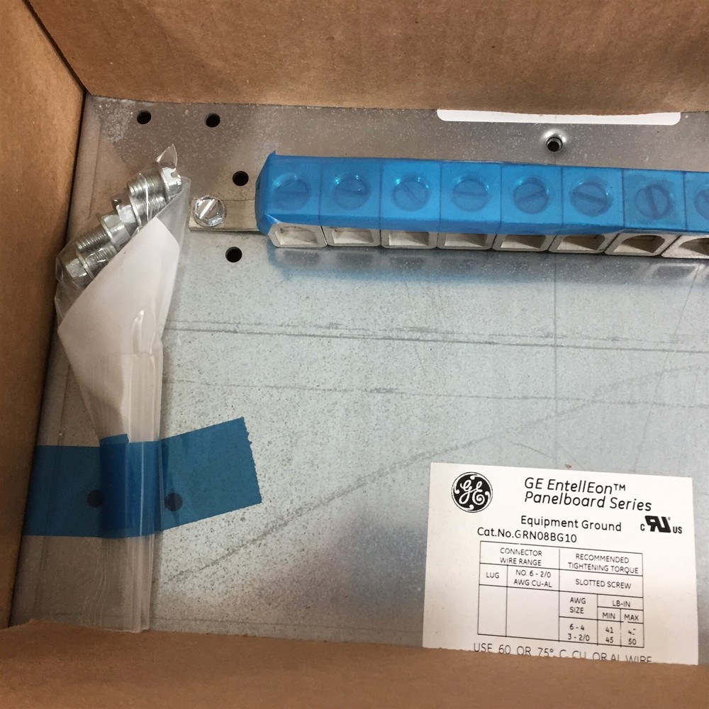 GE EntellEon Panelboard Series Ground Kit GRN08BG10
