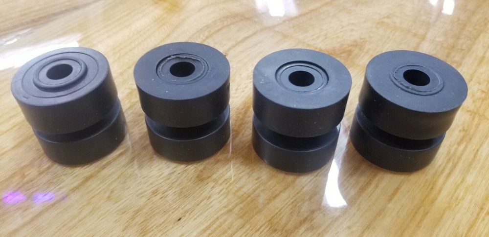 Peterbilt Exhaust Polyurethane Bushings stack 4 piece set Poly trux tp-2010 new