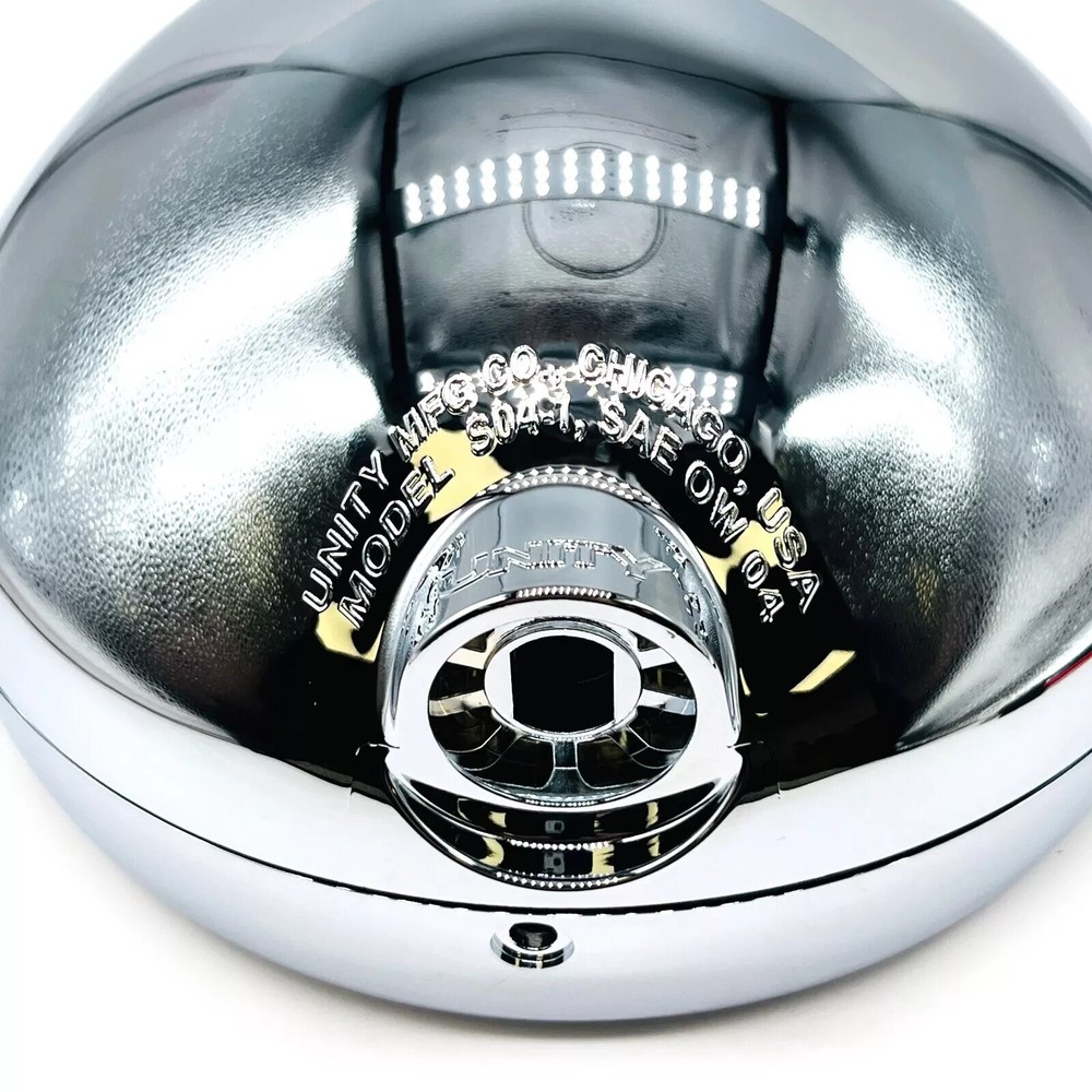 Unity 7662-0003 Spotlight Outer Shell and Front Ring Kit for S04 Heads 6" Chrome