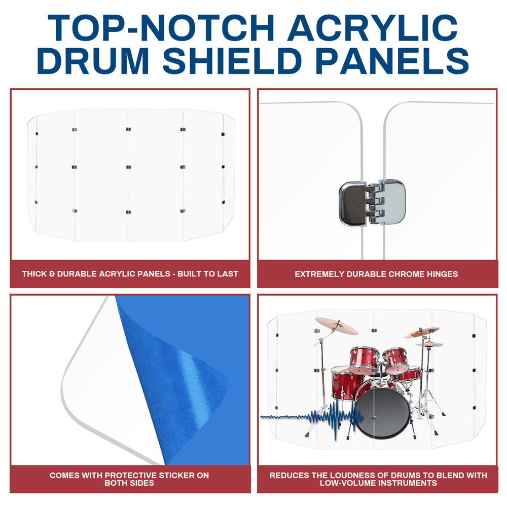 DS5 Drum Shield/Drum Screen/Drum Shield Panels