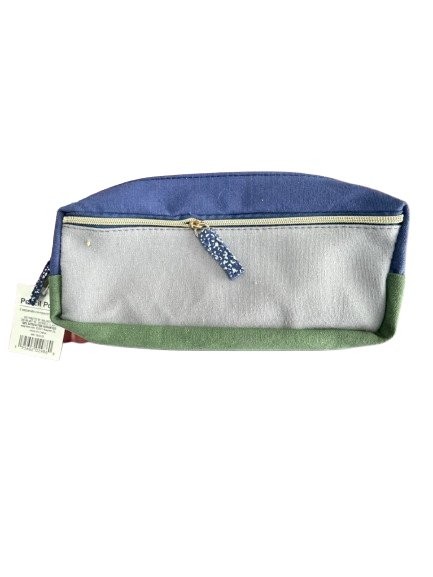 Wexford Multi-Compartment Colorblock Pencil Pouch