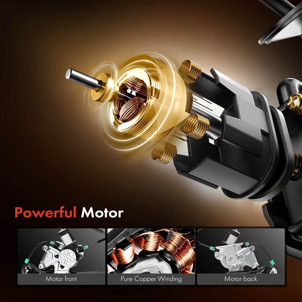 Power Window Regulator with Motor for Ford Focus 2000-2007 4/5-Doors Front Left