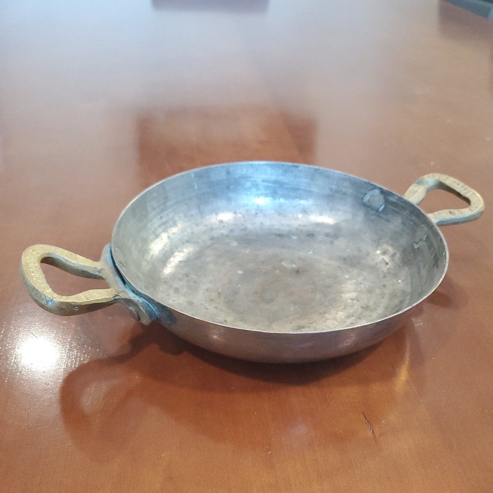 Ali's Copper Shop Turkey Heavy Hammered Copper Small Pan