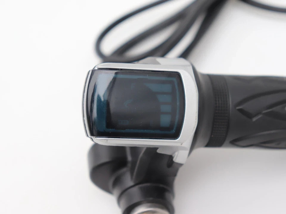 24V electric scooter throttle handle with keylock power indicator light