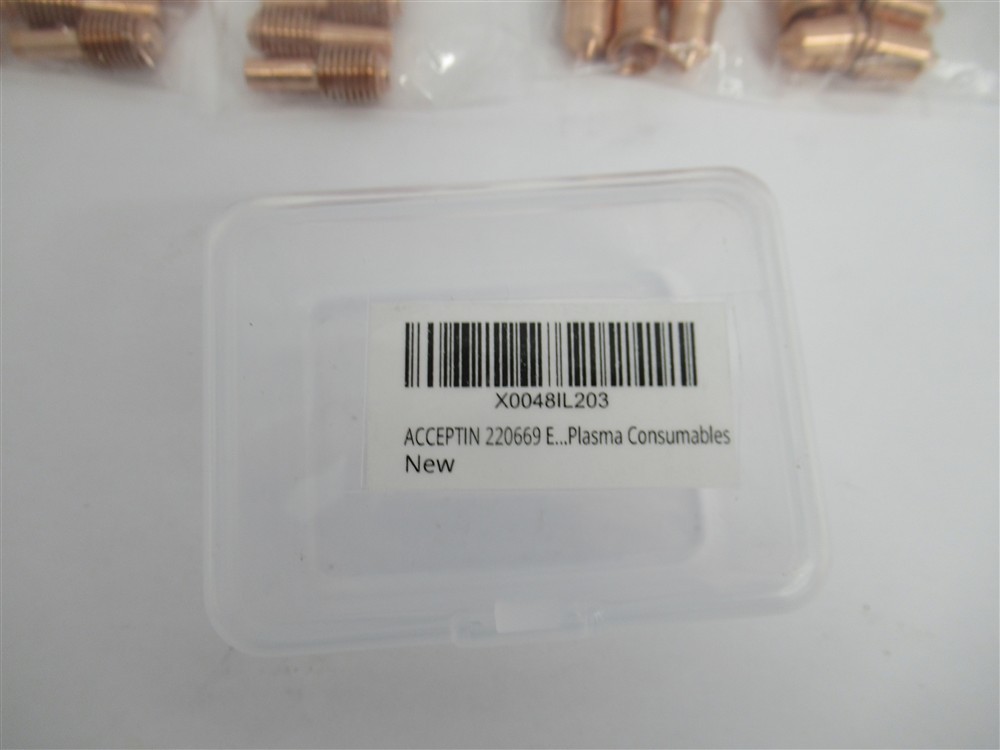 Acceptin 220669 Electrodes Plasma Consumables 20PK