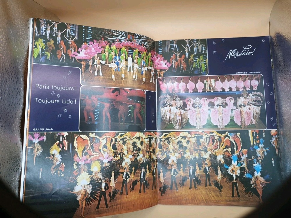 ORIGINAL LIDO PROGRAMME 1980'S. preowned. 116B Champs Elysees