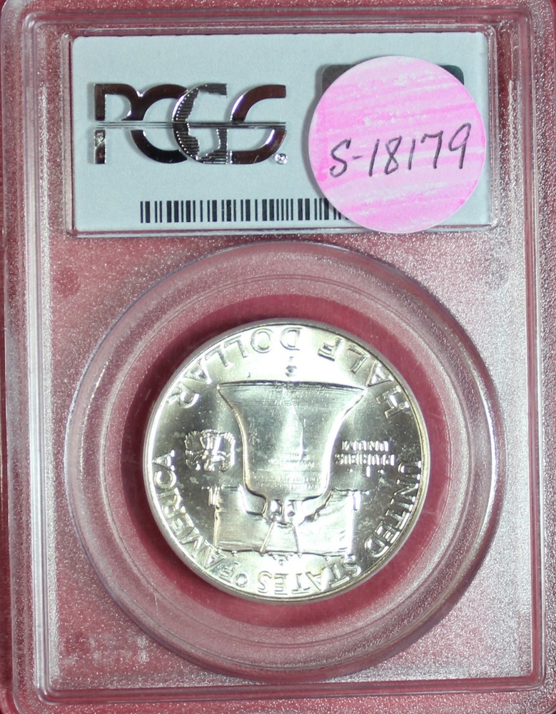 1963-D FRANKLIN HALF DOLLAR PCGS MS65
