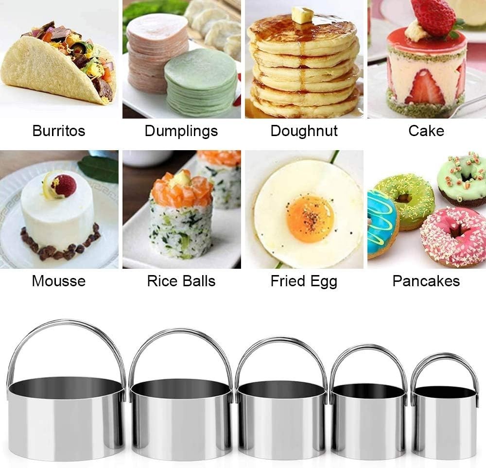 5-Piece Stainless Steel Utensil Set