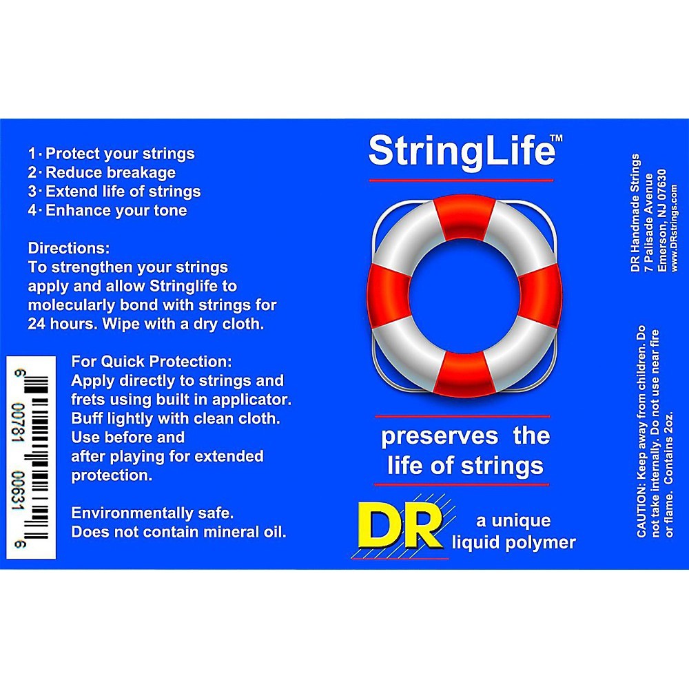DR Strings StringLife Liquid Polymer