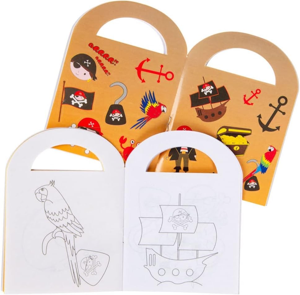Jouetprive Pirates Jack Colouring Book
