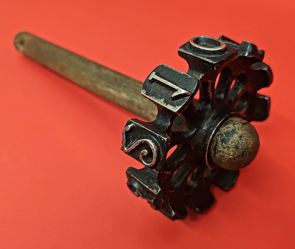 Antic Wood Log Marking Tool Hammer