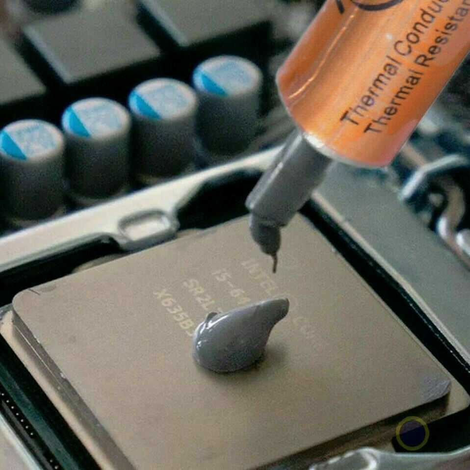 4X High Performance Gold Thermal Grease CPU Heatsink Compound Paste Syringe