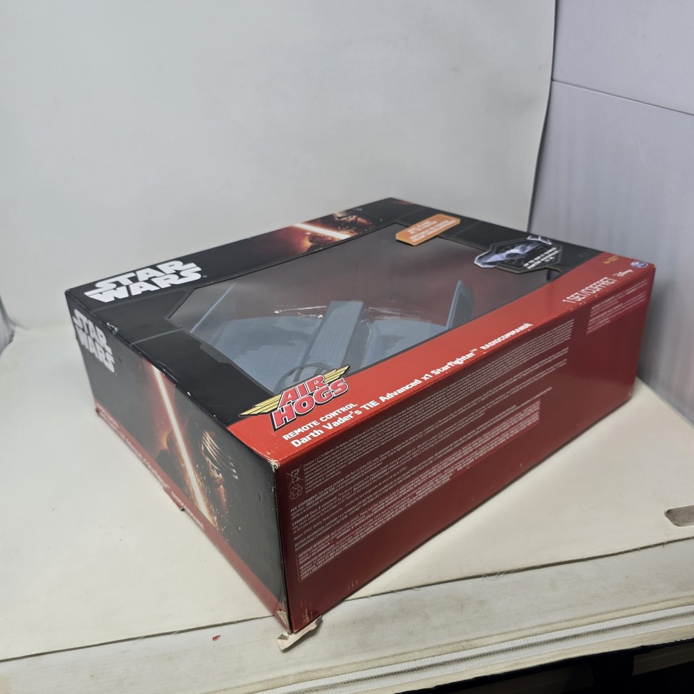 Air Hogs Star Wars Remote Control Darth Vader's TIE Advanced Starfighter #ML