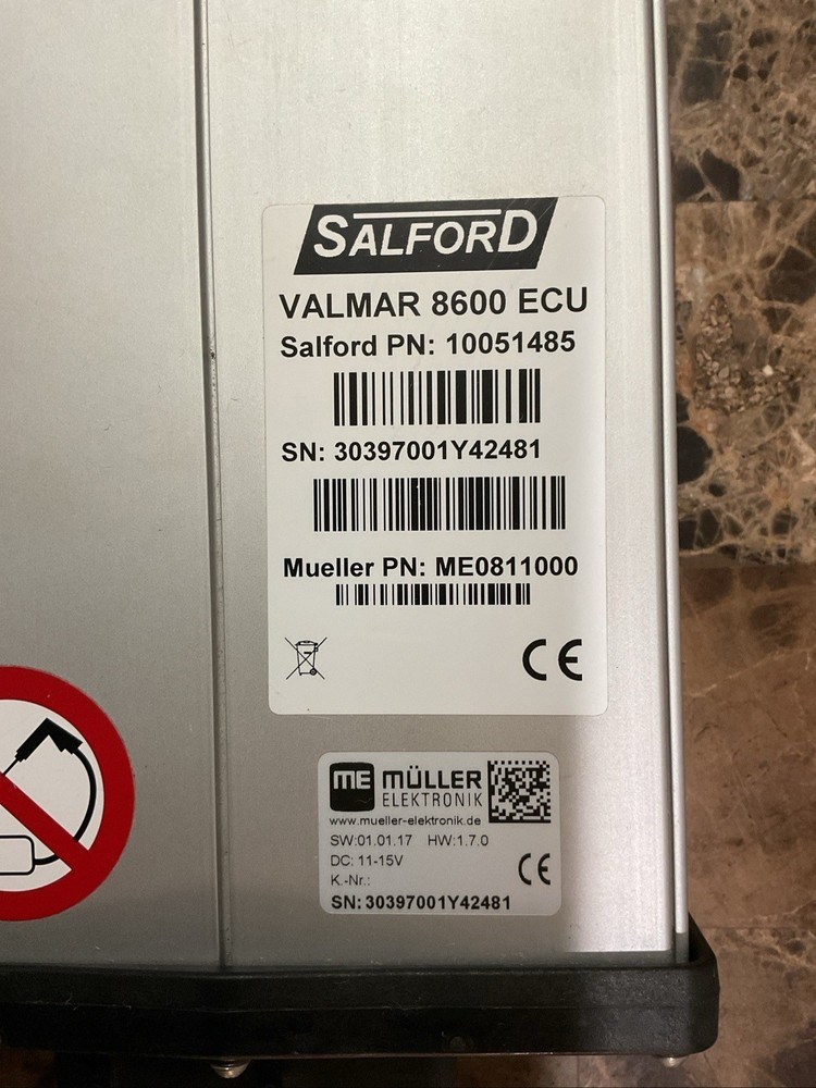 Salford Valmar 8600 ECU