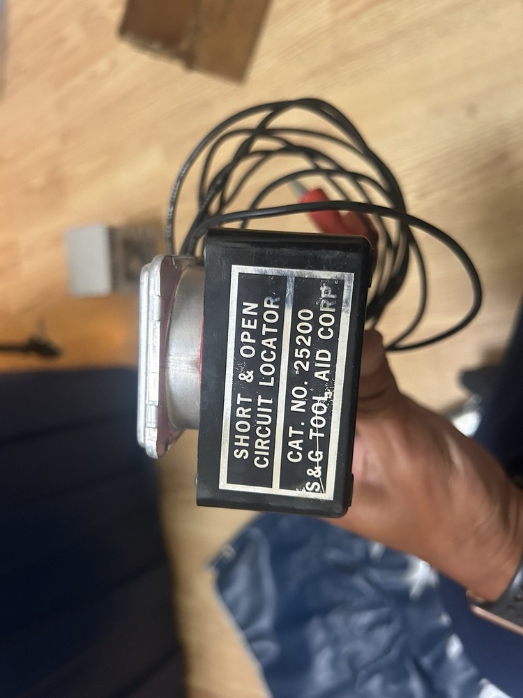 SG Tool aid 25200 Open & Short Circuit Locator