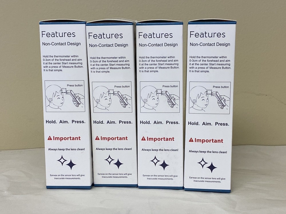 No-Contact Forehead Thermometer Model FC-IR200