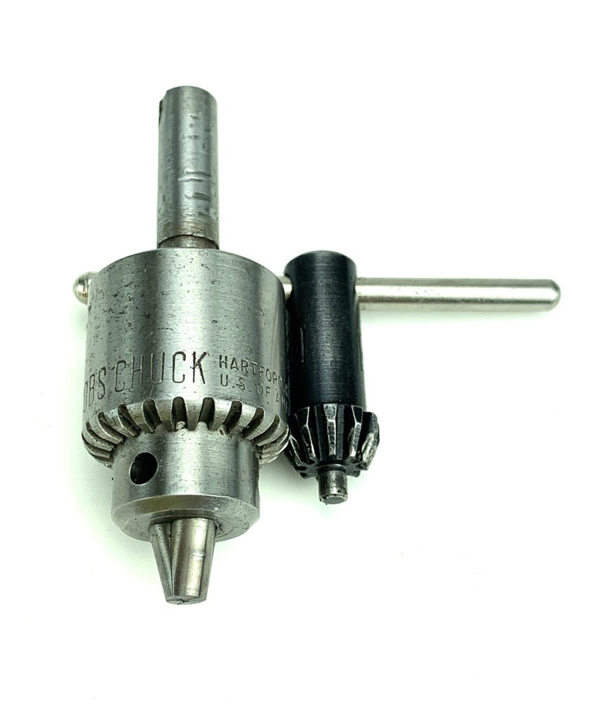 Rare Mini Jacobs Drill Chuck with Key.